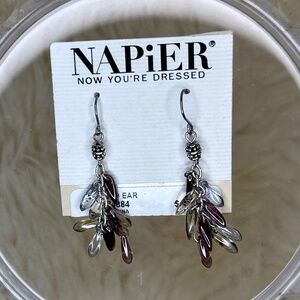 Napier Multicolor Dangly Earrings